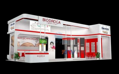 專業展覽服務 八棱柱展板制作與標攤搭建